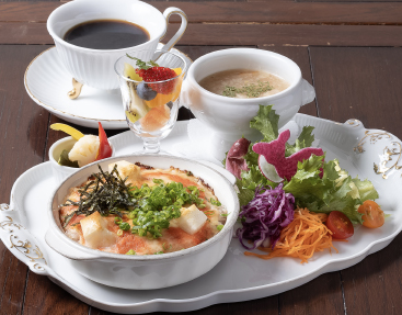 グラタンランチセット
