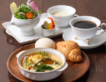 グラタンランチセット