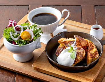 フレンチトーストモーニング