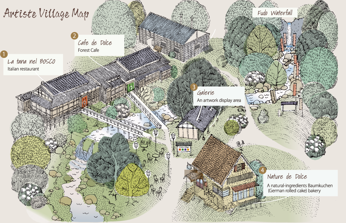 artistvillafe map